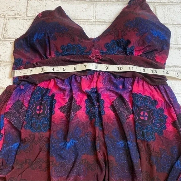 Lagaci Women's Mini Halter Dress Beaded Beach - Picture 6 of 11